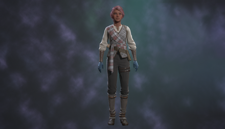 Grey Highland Attire