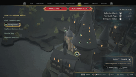 Faculty Tower Map View