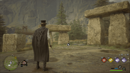 Hogwarts Legacy - West of North Feldcroft Merlin Trial - Stones