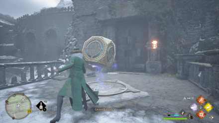 Northwest of Keenbridge Floo Flame Step 2