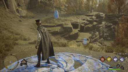 Hogwarts Legacy - West of North Feldcroft Merlin Trial - Slab 4