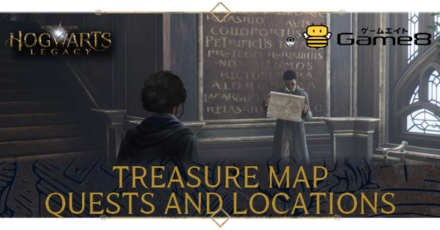 Hogwarts Legacy - List of Treasure Map Quests and Locations