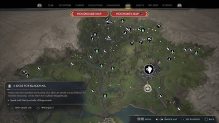 Basis for Blackmail Map View