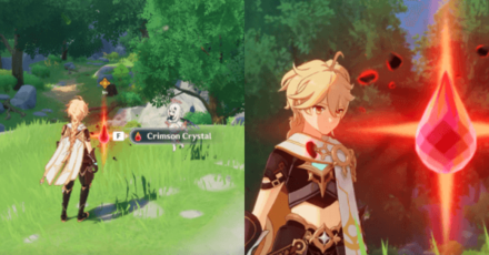 Genshin - The Outlander Who Caught the Wind - Forest Rendezvous - Investigate what Paimon Found