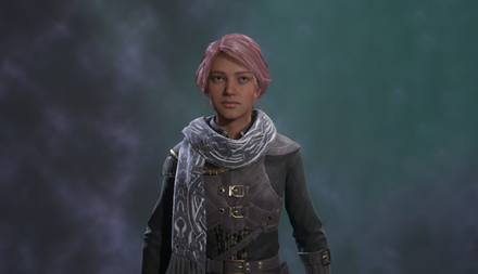 Fringed Brushstroke Scarf