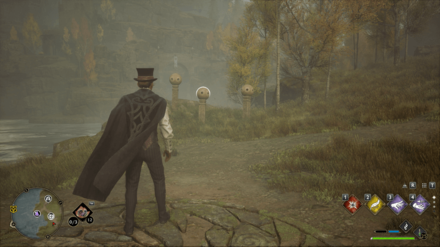 Hogwarts Legacy - North of Rookwood Castle Merlin Trial - Balls 1