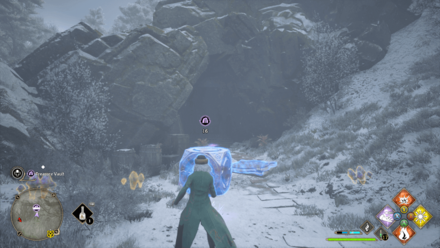 Northeast of West Hogwarts Valley Floo Flame Step 1