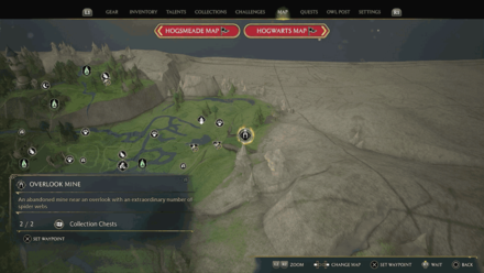 Hogsmeade Valley Overlook Mine 2 map
