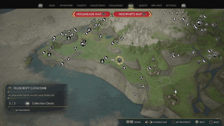 Feldcroft Region Feldcroft Catacomb 2 map