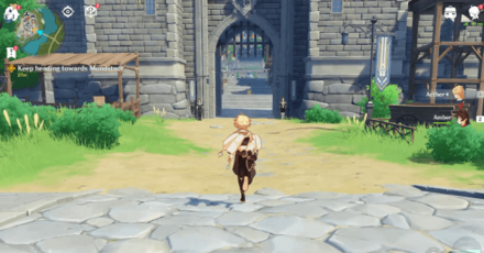 Genshin - The Outlander Who Caught the Wind - Going Upon the Breeze - Head to Mondstadt