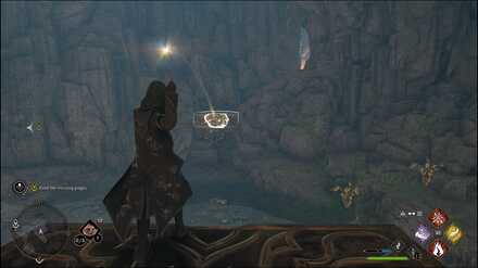 Hogwarts Legacy - pulling a platform with Accio