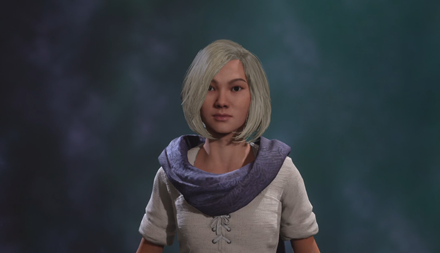 Lavender Patch Scarf