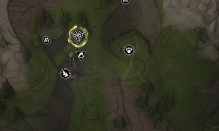 Cragcroft Shire Spider Lair-hogwarts legacy