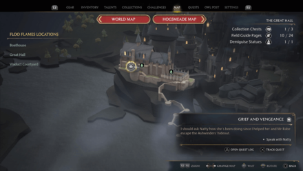 Grief and Vengeance Map View