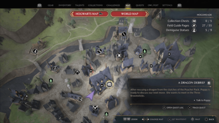 Dragon Debrief Map View