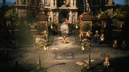 Octopath Traveler 2 - Go to the Theater Manager