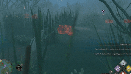 Flip a Dugbog Waiting to Sneak Attack