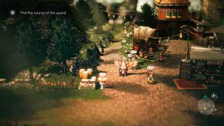 Octopath Traveler II - Find the source of the sound