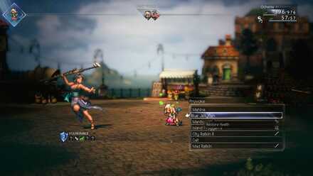 Octopath Traveler II - Be sure to have a healer