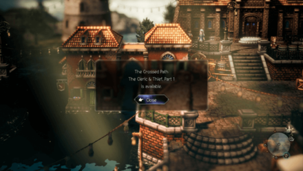 Octopath Traveler 2 - Cleric and Thief Crossed Paths