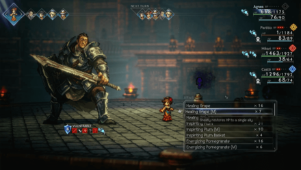 Octopath Traveler 2 - Bandelam Bring Heals