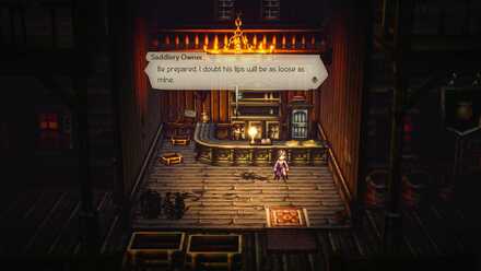 Octopath Traveler 2  - Throne Chapter 2 -  Go Back to the Saddlery