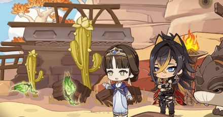 Genshin - Desert Discovery 2 - Dendro Crystalfly