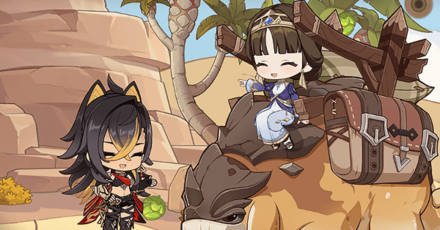 Genshin - Desert Discovery 3 - Desert Sumpter Beast