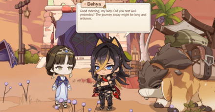 Genshin - How to Play 1 - Help Dunyarzard Experience the Desert