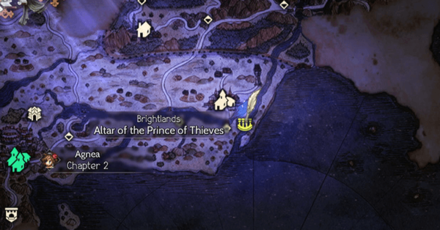 Octopath Traveler 2 - Thief Altar Map