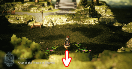 Octopath Traveler 2 - Thief Altar World View