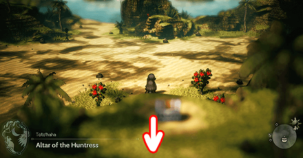 Octopath Traveler 2 - Hunter World View