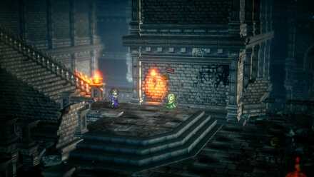 Octopath Traveler 2 - Throne Chapter 2 - Father Route - Head inside the Den