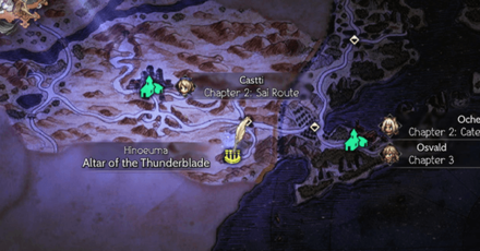 Octopath Traveler 2 - Warrior Altar World View