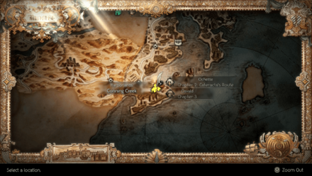 Octopath Traveler 2 - Apothecary Guild Town Location