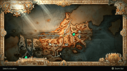 Octopath Traveler 2 - Merchant Guild Map Location