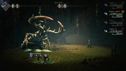 Octopath Traveler 2 - Sandlion Immobilize.png