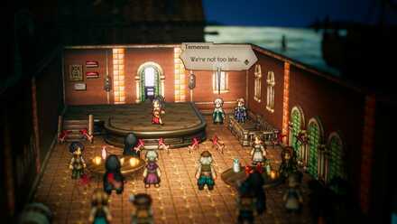 Octopath Traveler 2 - Temenos Chapter 2 - Make for the Tavern