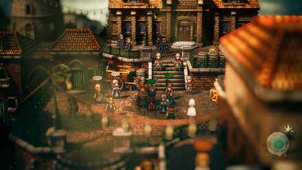 Octopath Traveler 2 - Temenos Chapter 2 - Investigate the commotion