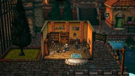 Octopath Traveler 2 - Temenos Chapter 2 - Investigate Lucian