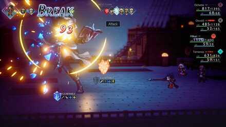 Octopath Traveler 2 - Temenos Chapter 2 - Use Polearms and Daggers