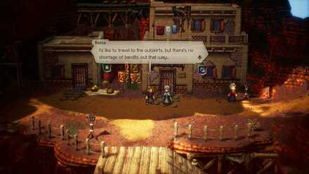 Octopath Traveler 2 - Temenos Chapter 3 Crackridge Route - Guide Reiza