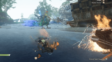 Wild Hearts - Utilize the Repeater Crossbow Karakuri (Emberplume)