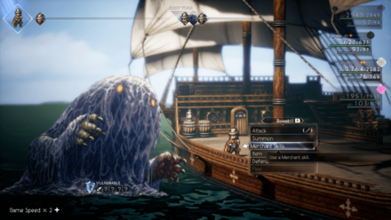 Octopath Traveler 2 - Spiral Boss