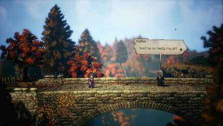 Octopath Traveler 2 - Throne Chapter 3 Father Route Walkthrough -  Talk to Father