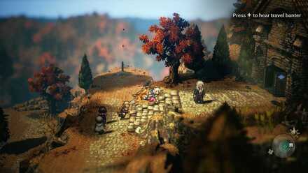 Octopath Traveler 2 - Throne Chapter 3 Father Route Walkthrough -  Make for the abandoned church