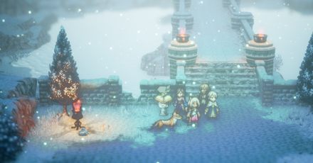 Octopath Traveler 2 - Western Winterbloom Snows