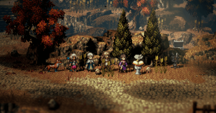 Octopath Traveler 2 - Eastern Flamechurch Pass