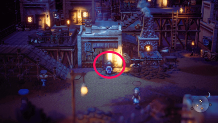 Octopath Traveler 2 - Gravel Location