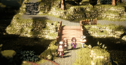 Octopath Traveler 2 - Southern Clockbank Highroad